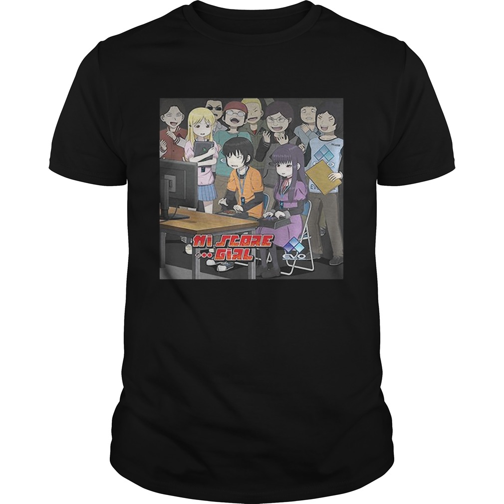 EVO 2019 Hi Score Girl Shirt