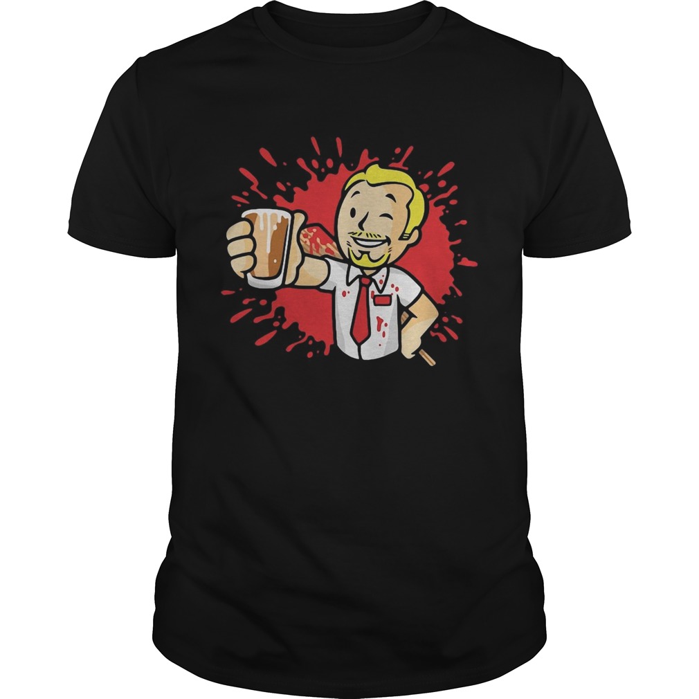 Fallout Shaun of the dead shirt