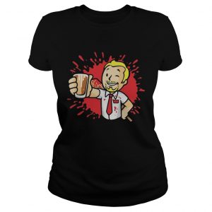 Fallout Shaun of the dead ladies tee