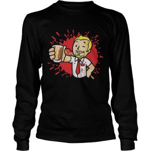 Fallout Shaun of the dead longsleeve tee