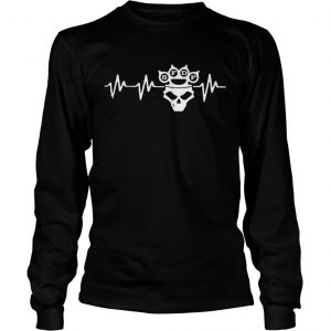 Five finger Death punch I stand alone Im no hero and Im not made of stone right longsleeve tee