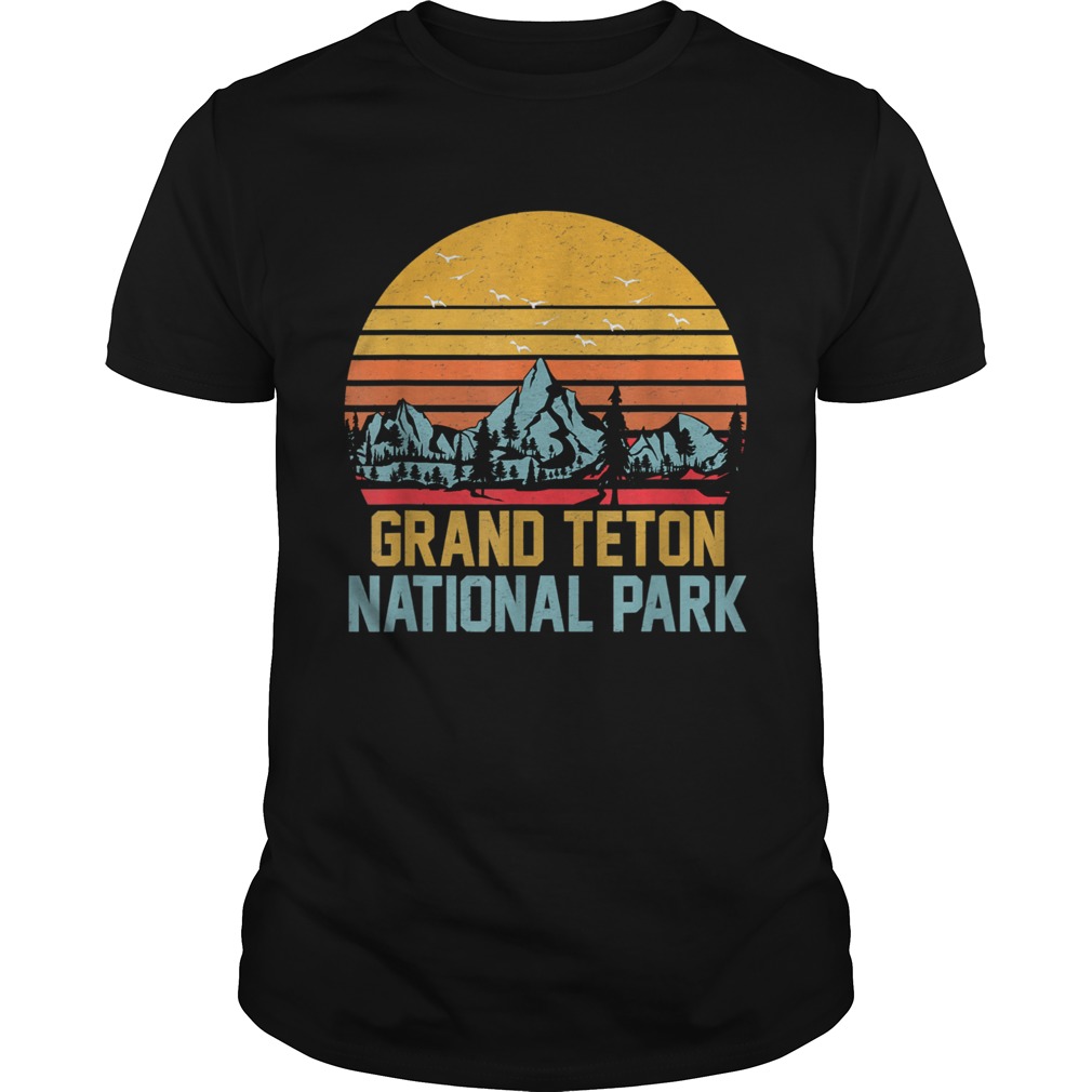 Grand Teton national park camping hiking shirt