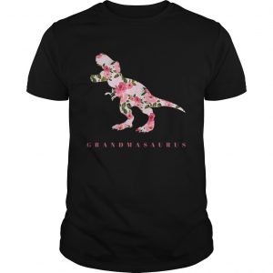 Grandmasaurus With Floral Dinosaur For Women unisex