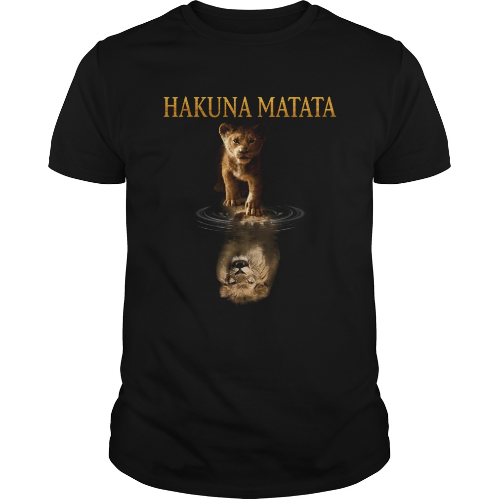 Hakuna Matata Simba water mirror Mufasa shirt