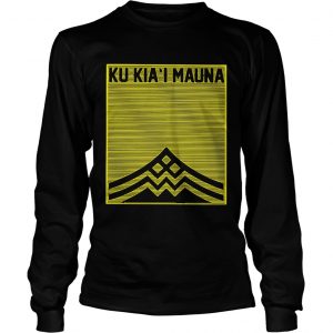 Hawaiis Finest Ku Kiai Mauna longsleeve tee