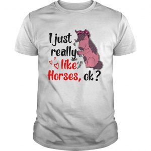 I just really like horses ok unisex