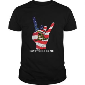 I love Gadsden American flag donttreat on me UNISEX