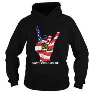 I love Gadsden American flag donttreat on me hoodie