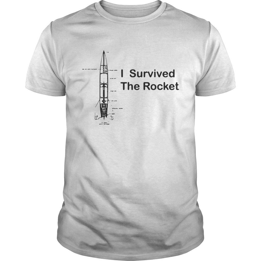 I survived the rocket slide shirt