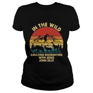 In the wild amazing encounters with Jesus John vintage ladies tee