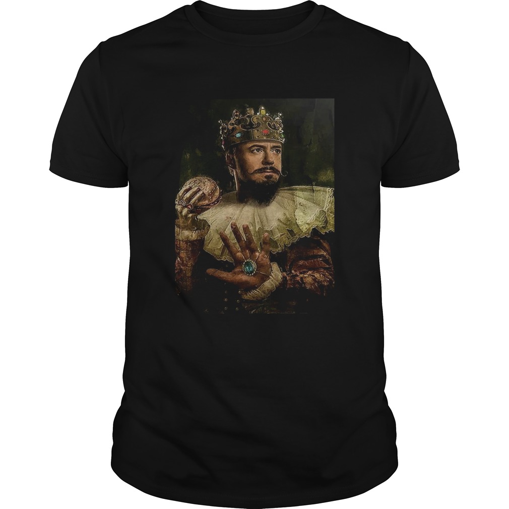 Iron man king shirt