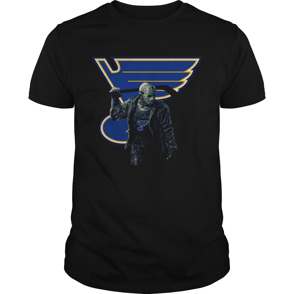 Jason Voorhees St Louis Blues Champions Hockey shirt