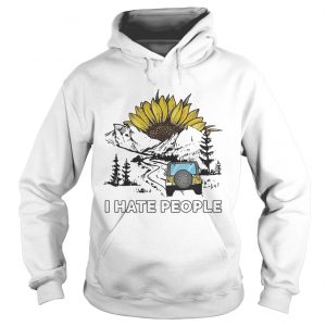 Jeep Sunflower I hate people hoodie