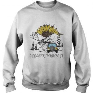 Jeep Sunflower I hate people sweatshirt