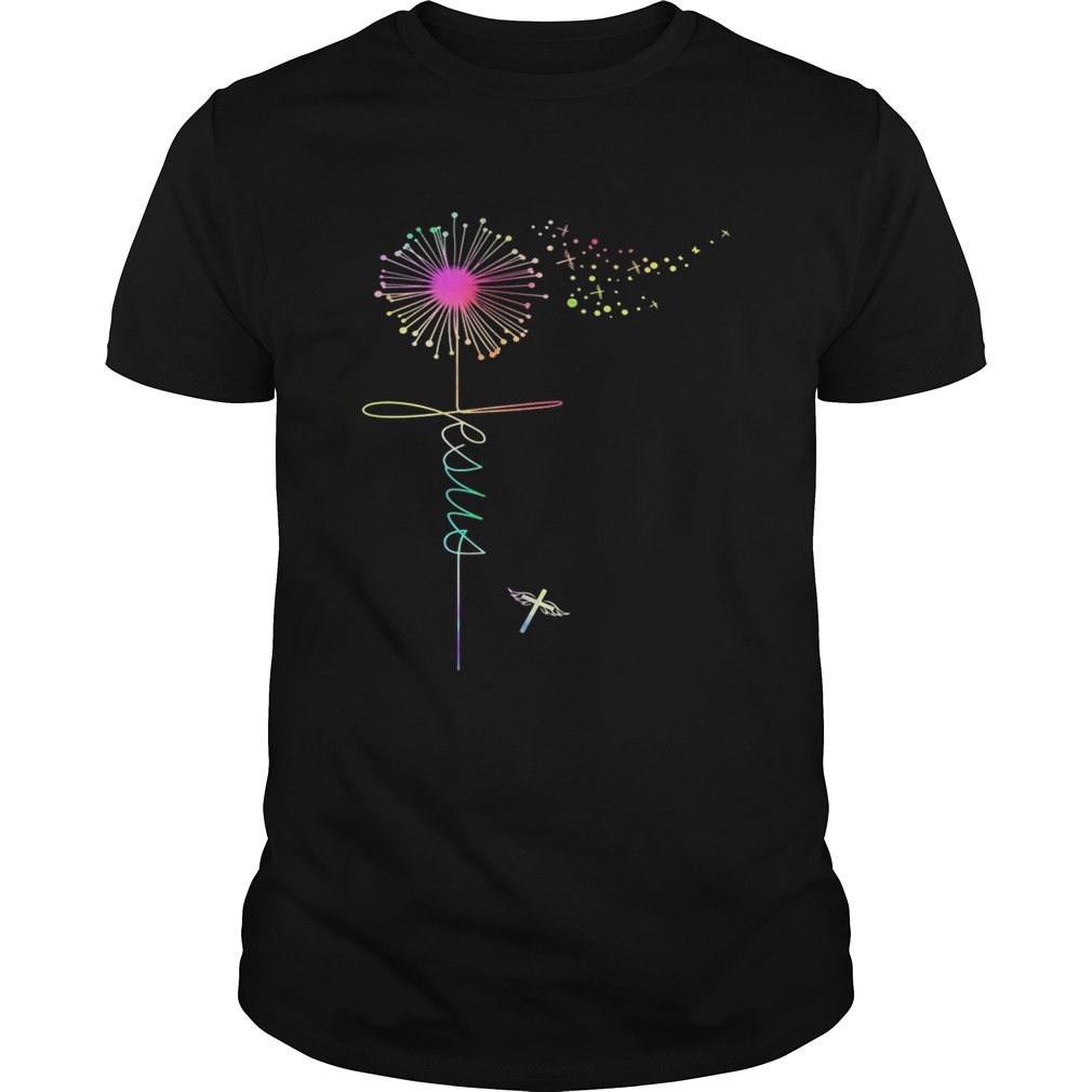 Jesus Cross firework shirt