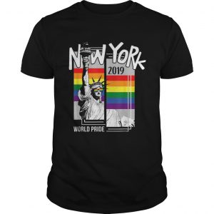 LGBT NYC World Pride 2019 Rainbow New York unisex