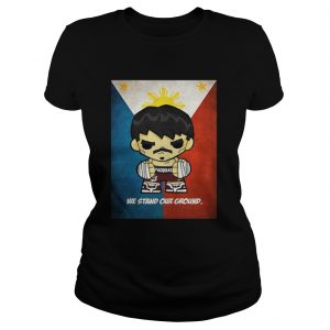 Manny Pacquiao We Stand Our Ground ladies tee