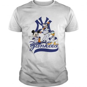 Mickey Mouse Pluto Donald Duck New York Yankees unisex