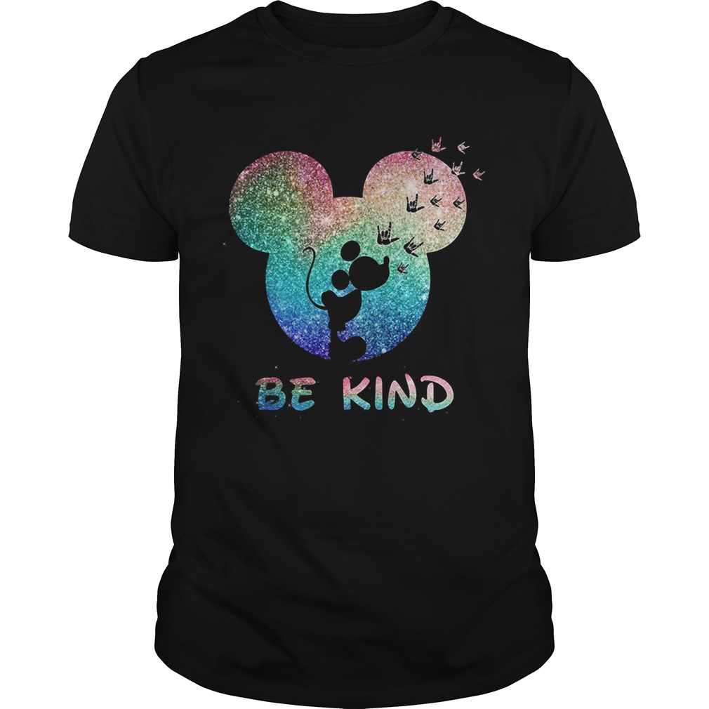 Mickey Mouse spread the love be kind shirt