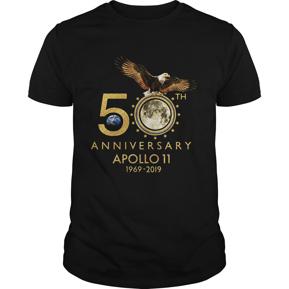 NASA 50 anniversary Apollo 11 1969 2019 Neil Armstrong shirt