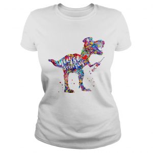 Nursesaurus dinosaur nurse saurus Trex ladies tee