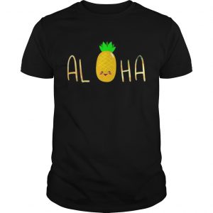 Pineapple Fruit Aloha Beaches Hawaii unisex