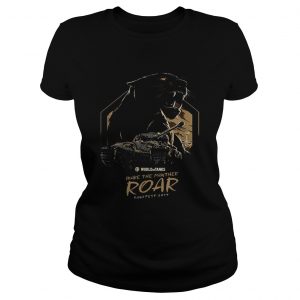 Pretty World of Tanks Make the Panther Roar Tankfest Black Panther ladies tee