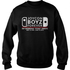 RIP Etika merch Joycon boyz forever rip desmond Etika Amofa sweatshirt