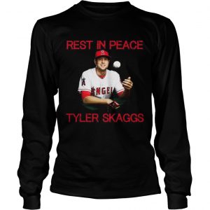 Rest in peace Tyler Skaggs longsleeve tee