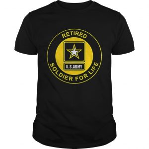 Retired Us Army Soldier For Life Veteran unisex