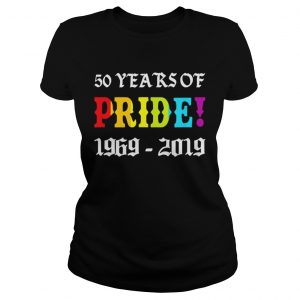 Retro 60S Style Gay Pride Riots 50Th NYC Gay Pride ladies tee