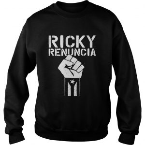 Ricky Renuncia hand sweatshirt