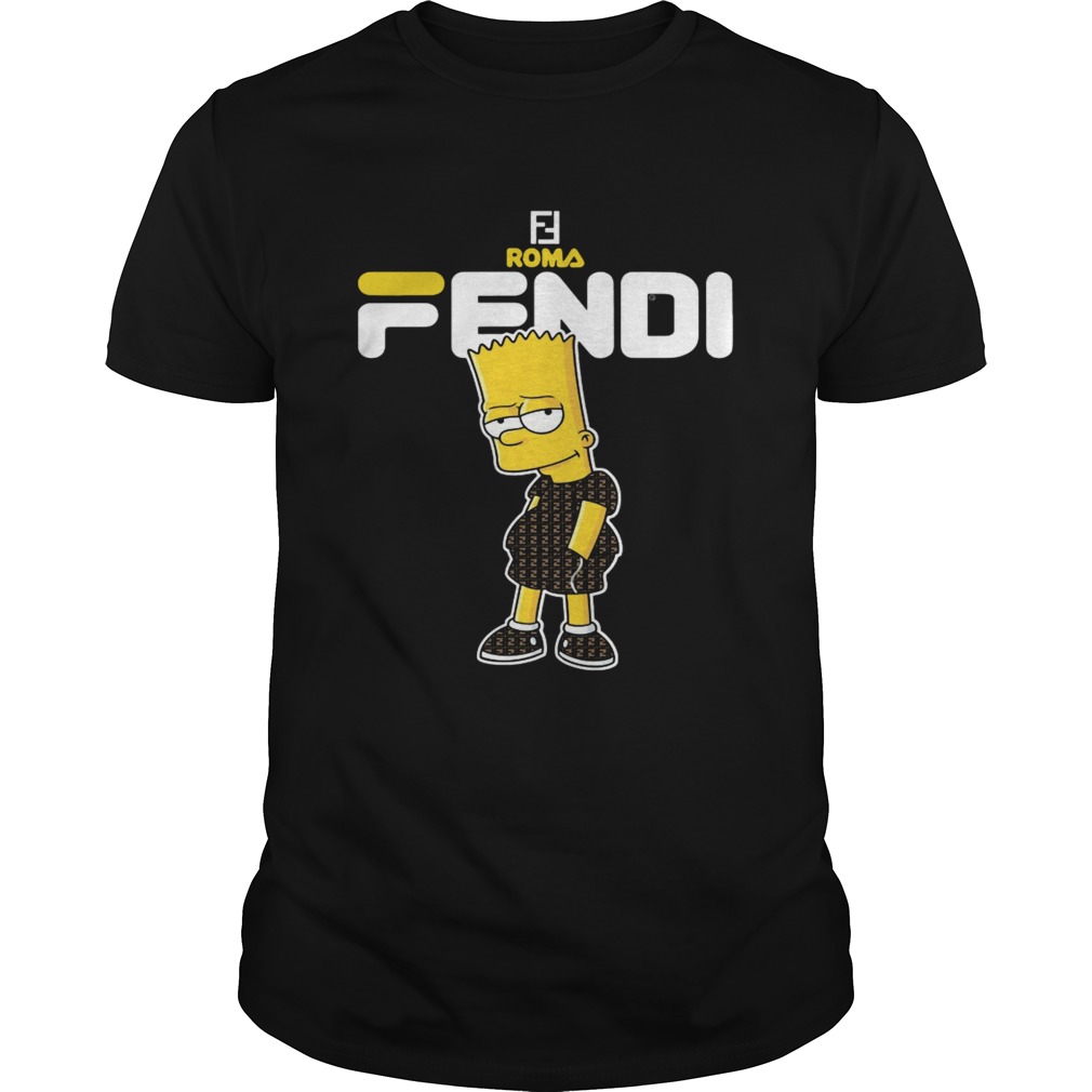 Roma Fendi simpson shirt