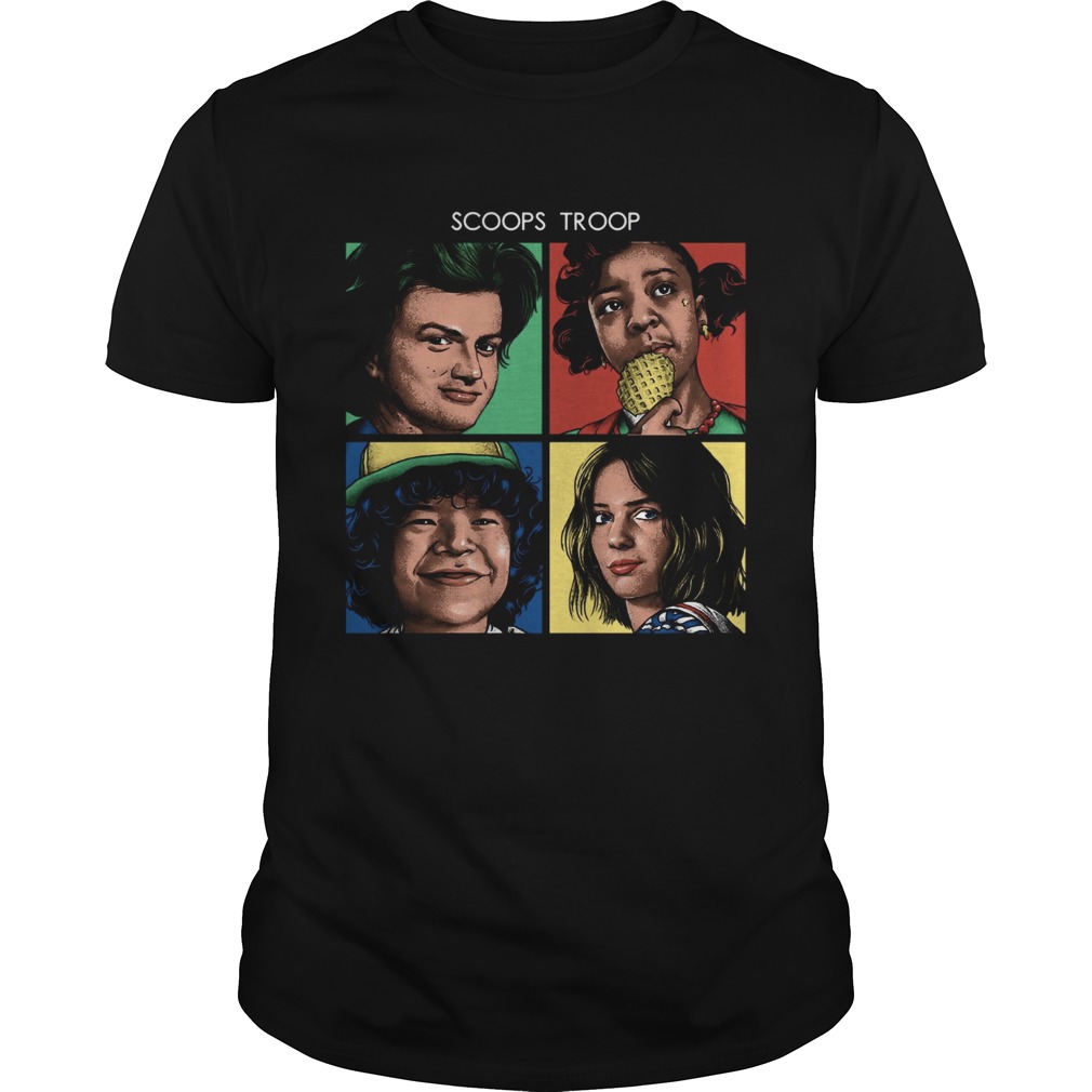 Scoops Troop Stranger Things shirts