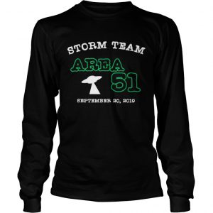 Sept 20 Storm Area 51 Storm Team longsleeve tee