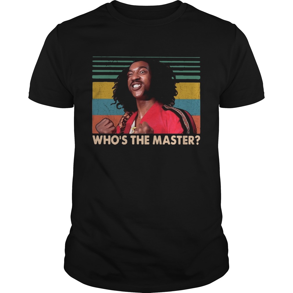 Shonuff Whos the master vintage shirt