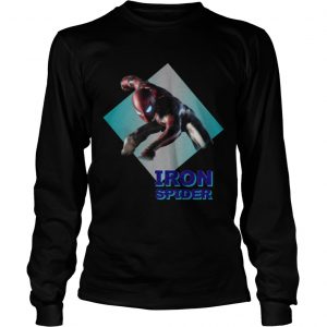 Spiderman new suit Iron Spider longsleeve tee