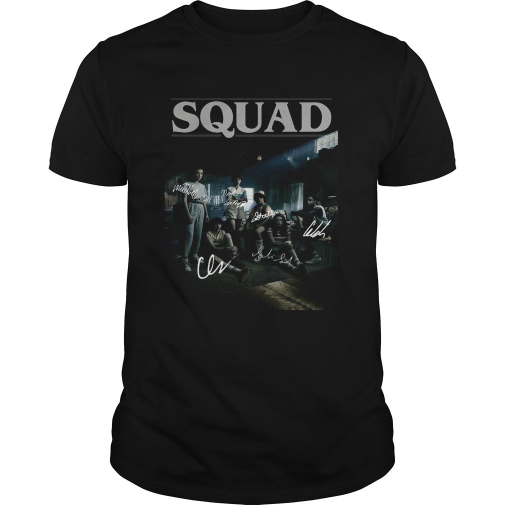 Squad Stranger Things 3 shirt