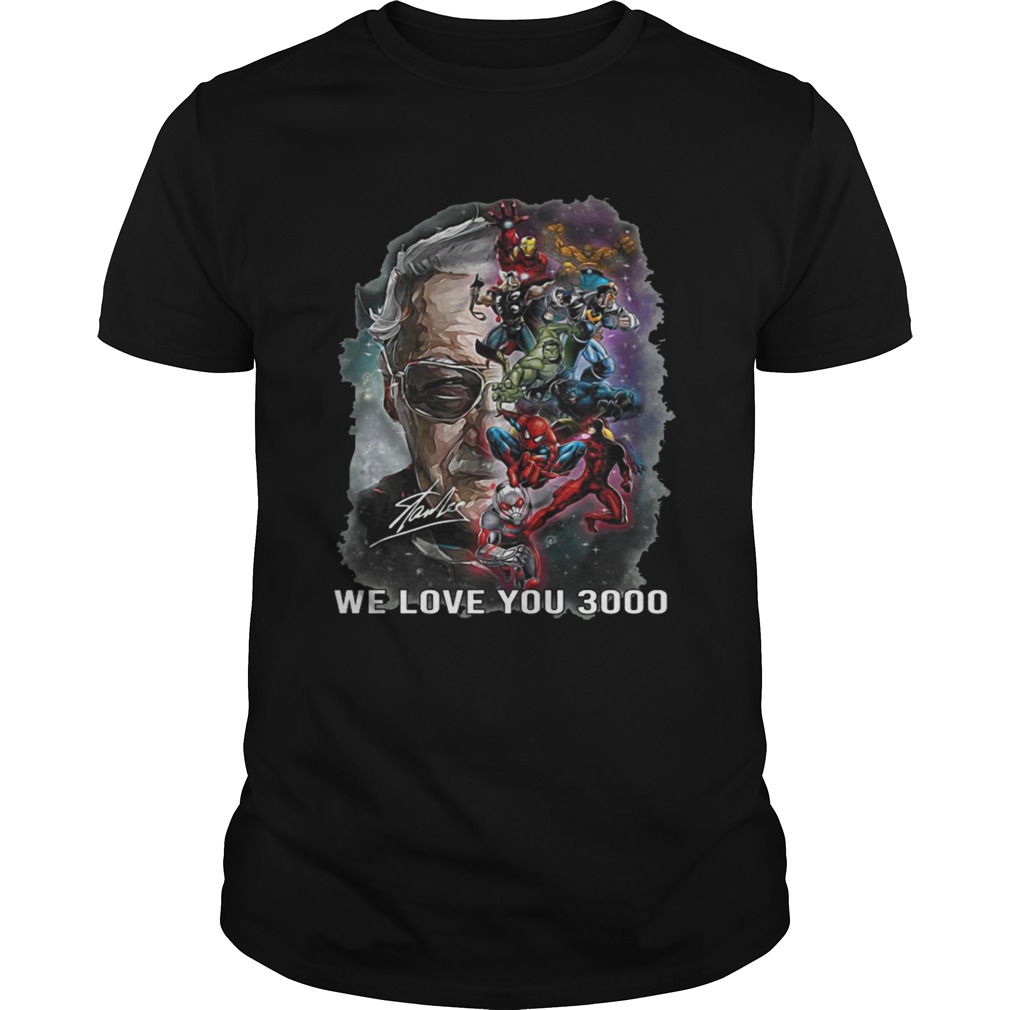 Stan Lee excelsior We Love You 300 shirt