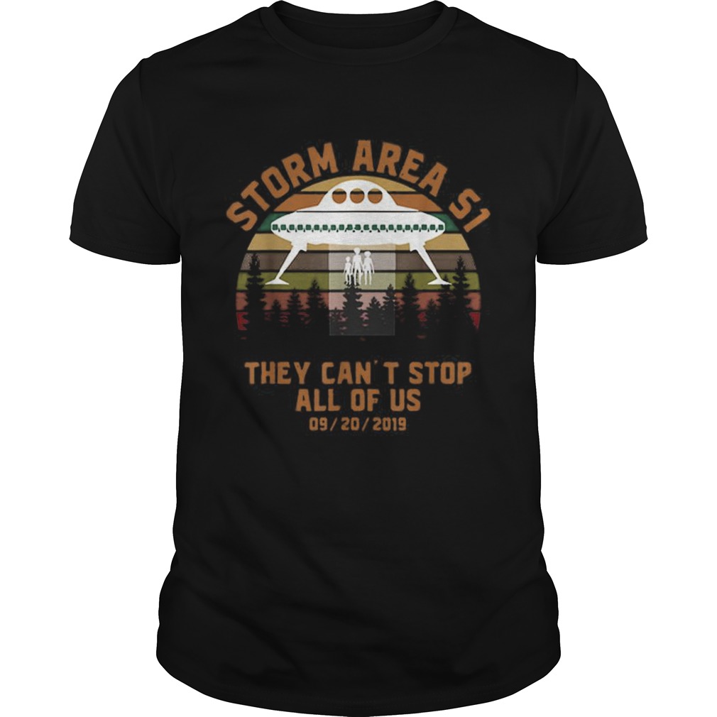 Storm Area 51 They Cant Stop All Of Us Vintage shirt