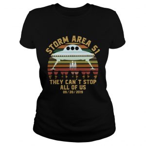 Storm Area 51 they cant stop all of us 09 20 2019 vintage ladies tee