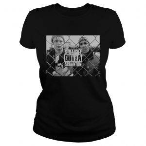 Straight Outta Scranton ladies tee