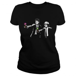 Stranger Things 3 Scoops Troops Fiction ladiesx tee