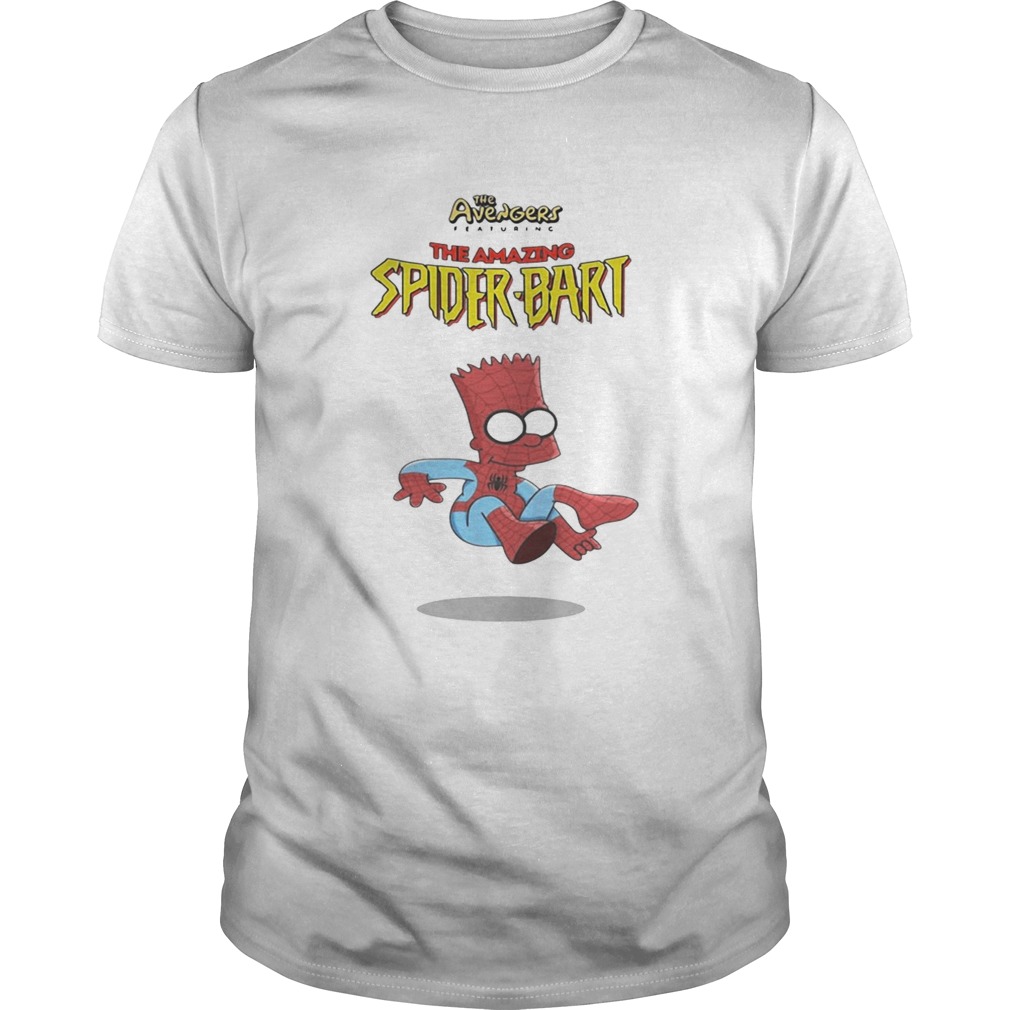 The Avengers featuring the amazing Spider Bart shirt