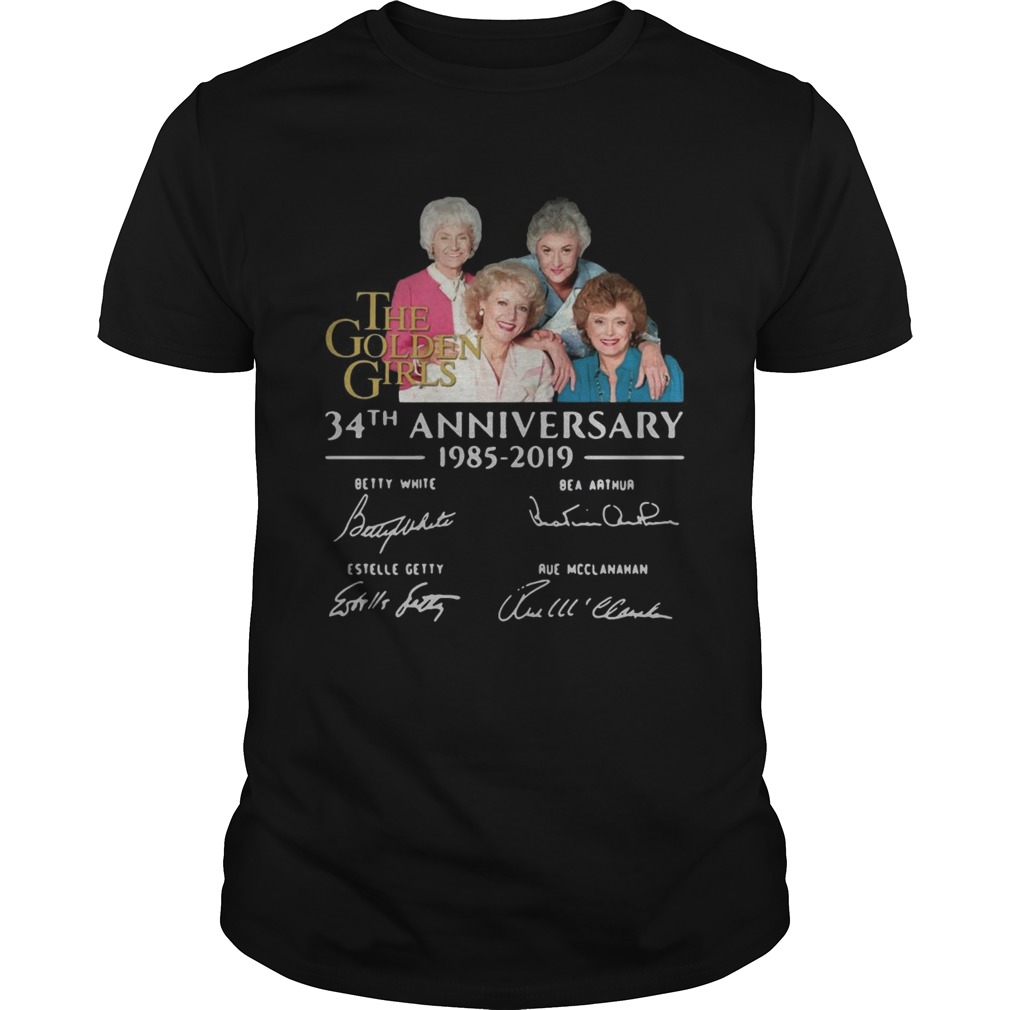 The Golden Girls signatures shirt