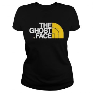 The ghost face ladies tee