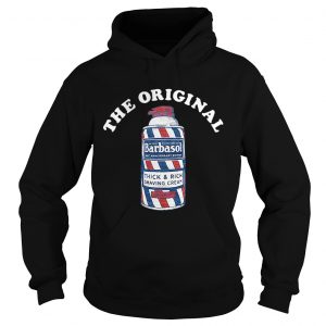 The original Barbasolthick and rich shaving cream hoodie