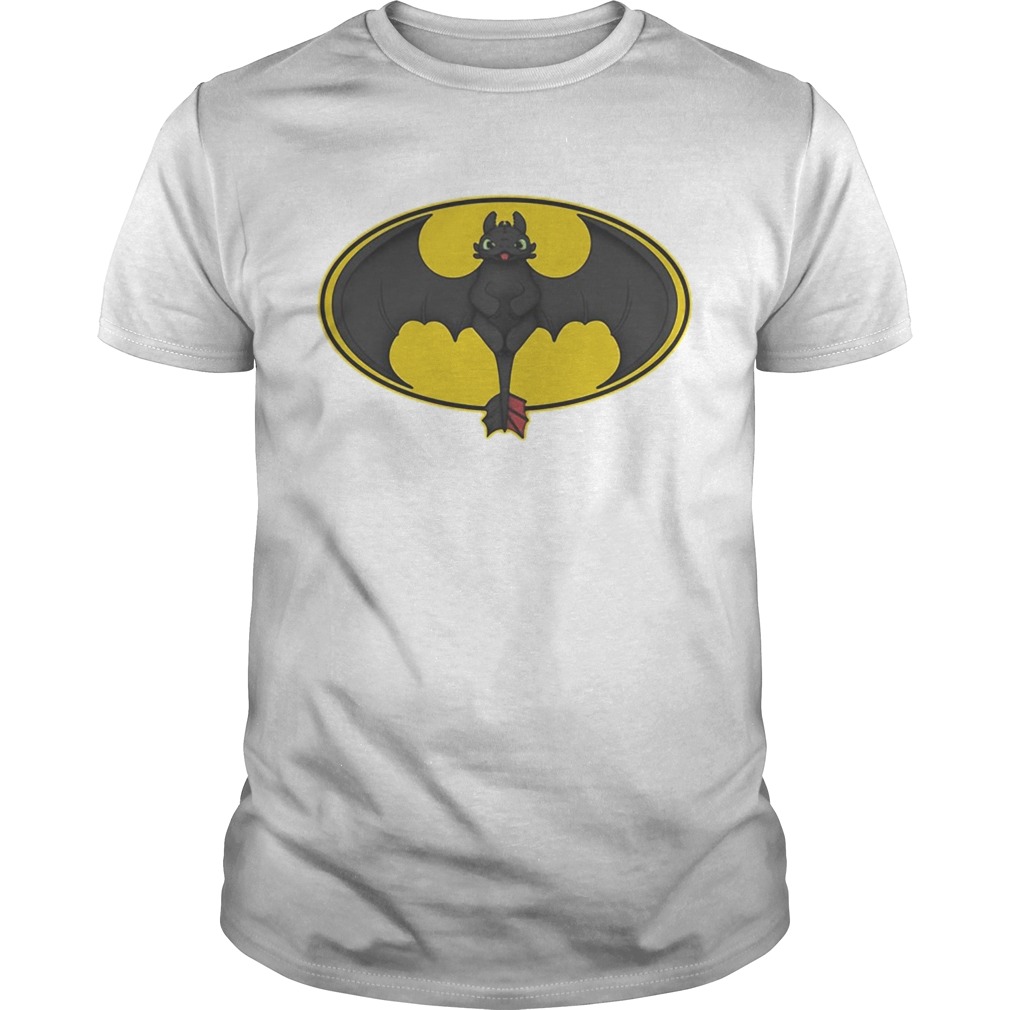 Toothless logo Batman how to train your Bat shirt