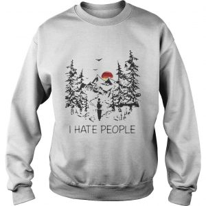 Top I hate people camp sweatshirt