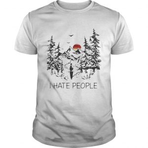 Top I hate people camp unisex